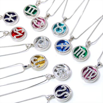 zodiac sign necklaces necklace larger